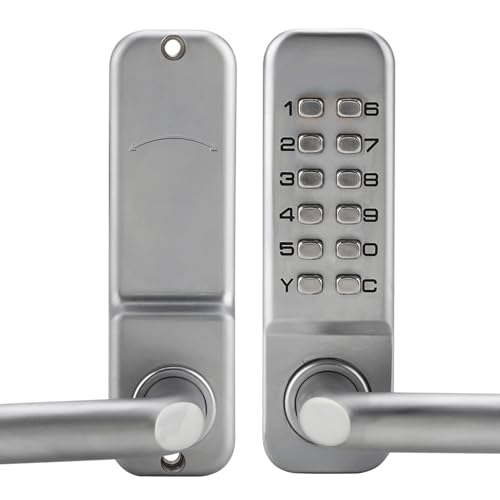 Serrure Armoire Numérique à Code Sécurité, Alliage Zinc 1-11 Chiffres, Pratique Bureau Portes Intérieures