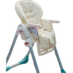 Trona Chicco Polly 5 Italbaby Itb_Funda para asiento de PVC Tu Marfil