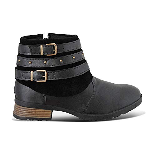Bota Feminina Montaria Fivela Adaption Preto - 36
