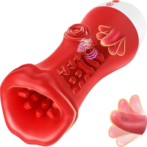 Male Masterubaters Sex Toys for Men, Powerful Elongated 360° Wrap Stretchable Design 9x9 Fast Tapping Vibrating Masturbator for Enhanced Training, Adult Men Vibrator Penis Stroker