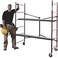 METALTECH I-BM6S Portable Scaffold,6-11/64 ft.L,Steel