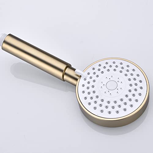 Système de douche or brossé pour salle de bain moderne