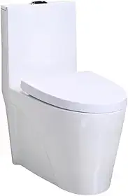Vaso Sanitário Monobloco Gowff Branco Assento Soft Closing Descarga Ciclone