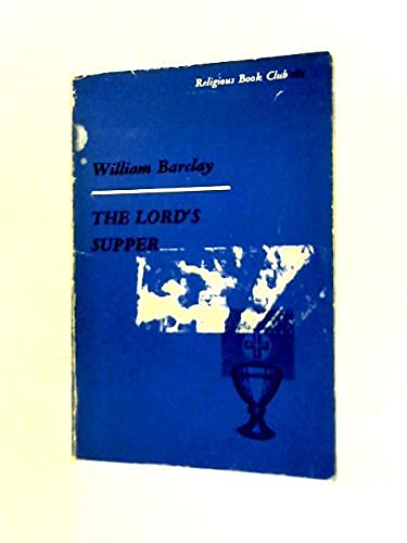 The Lord's Supper 0334009316 Book Cover