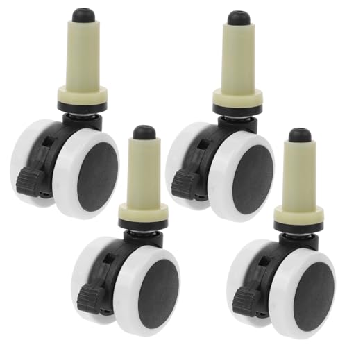 PRETYZOOM Dining Chair Wheel Replacement Set Sturdy Casters for High Chair Easy Install Random Color