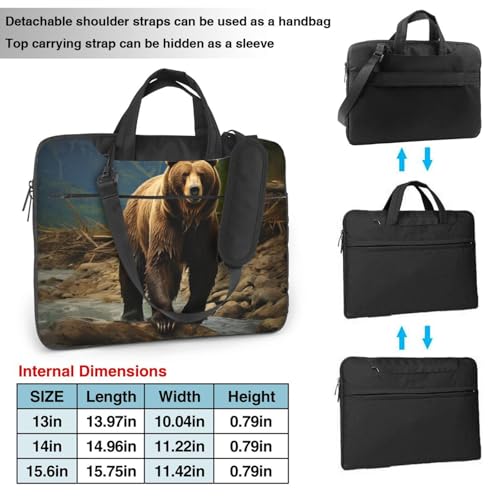 Sac à bandoulière imperméable pour ordinateur portable homme femme mallette travail