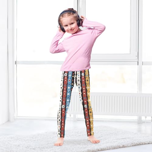 ZZKKO Girls Leggings Boho Pattern Toddler Girls Clothes Leggings for Girls Toddler Girls Leggings 3-4T4