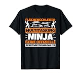 Flächenschleifer Multitasking Ninja lustig
