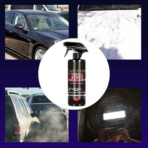 Spray vernis voiture anti-poussière pour rénover les plastiques intérieurs ternes