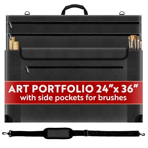 Generic PFAW01 Portafolio For Artwork,Tote Bag, 24X36 Inches, Large Carrying Case cover
