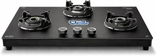 Glen Premium LPG Gas Stove 3 Burner | Matt Finish Glass | 1 Jumbo Forged Brass Burner | 10-Year Warranty | 360° Revolving ... Price In India