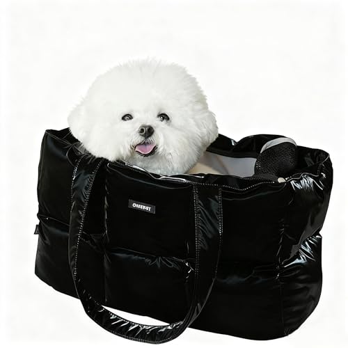 Small Dog Carrier Purse & Cat Tote Bag, Soft-Sided Handbag