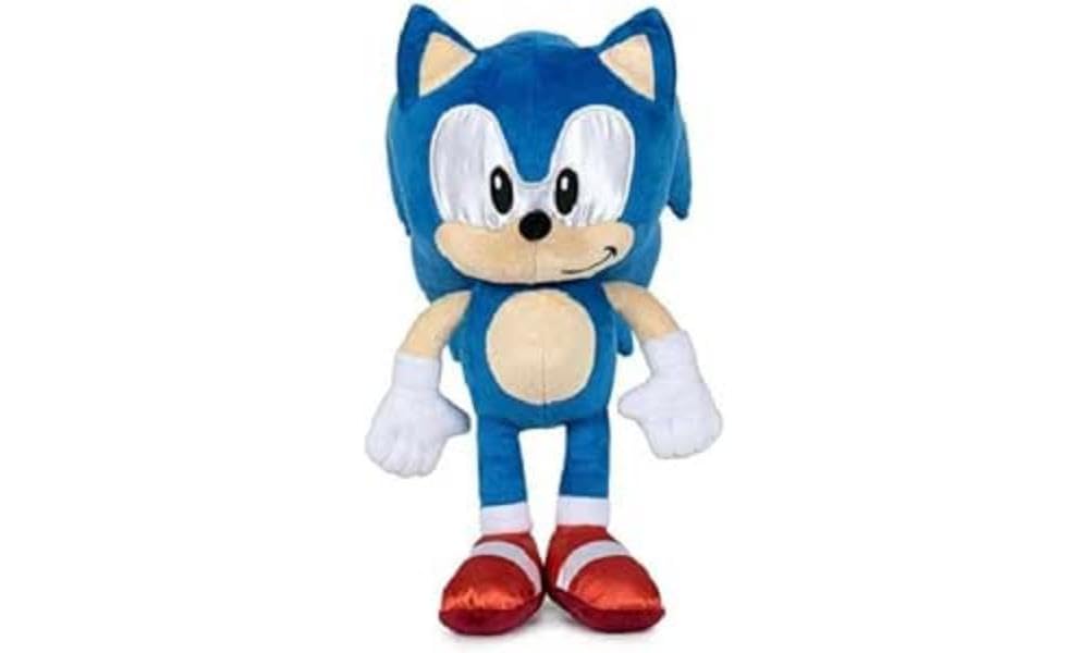 Peluche Sonic 30 Cm – Vari Personaggi – Regalo Compleanno Per Bambini