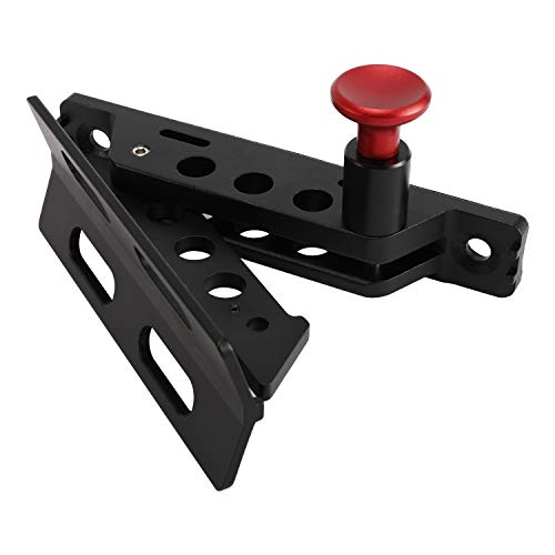 Vehicle Universal Quick Release Aluminum Roll Bar Mount Bottle/Fire Extinguisher Holder with 4 Adjustable Clamps