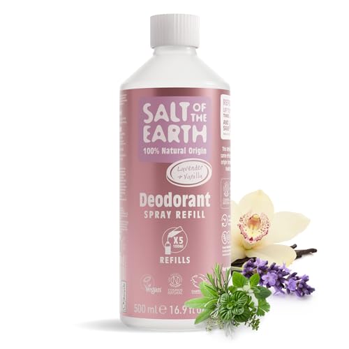 Recharge déodorant spray Salt of the Earth lavande vanille 500ml