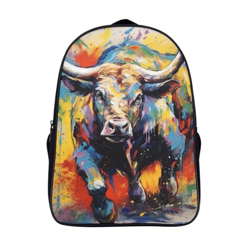 Mochila escolar de Game en 3D con relieve ergonómico Yak para estudiantes