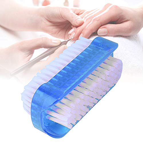 Nail Brush Care Manicure Tools Remove Dirt Pedicure File Double Sided Art Hand Wash Fingernail Practical Scrubbing Soft Dust Cleaning #TOP3