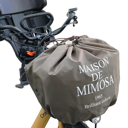 みずたま　一輪車カバーNo.305 Amazon.co.jp: 自転車カゴカバー 大型 MIMOSA 自転車前かごカバー 超
