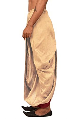 Image of Royal Kurta Men's 100% Cotton Kurta and Dhoti Set