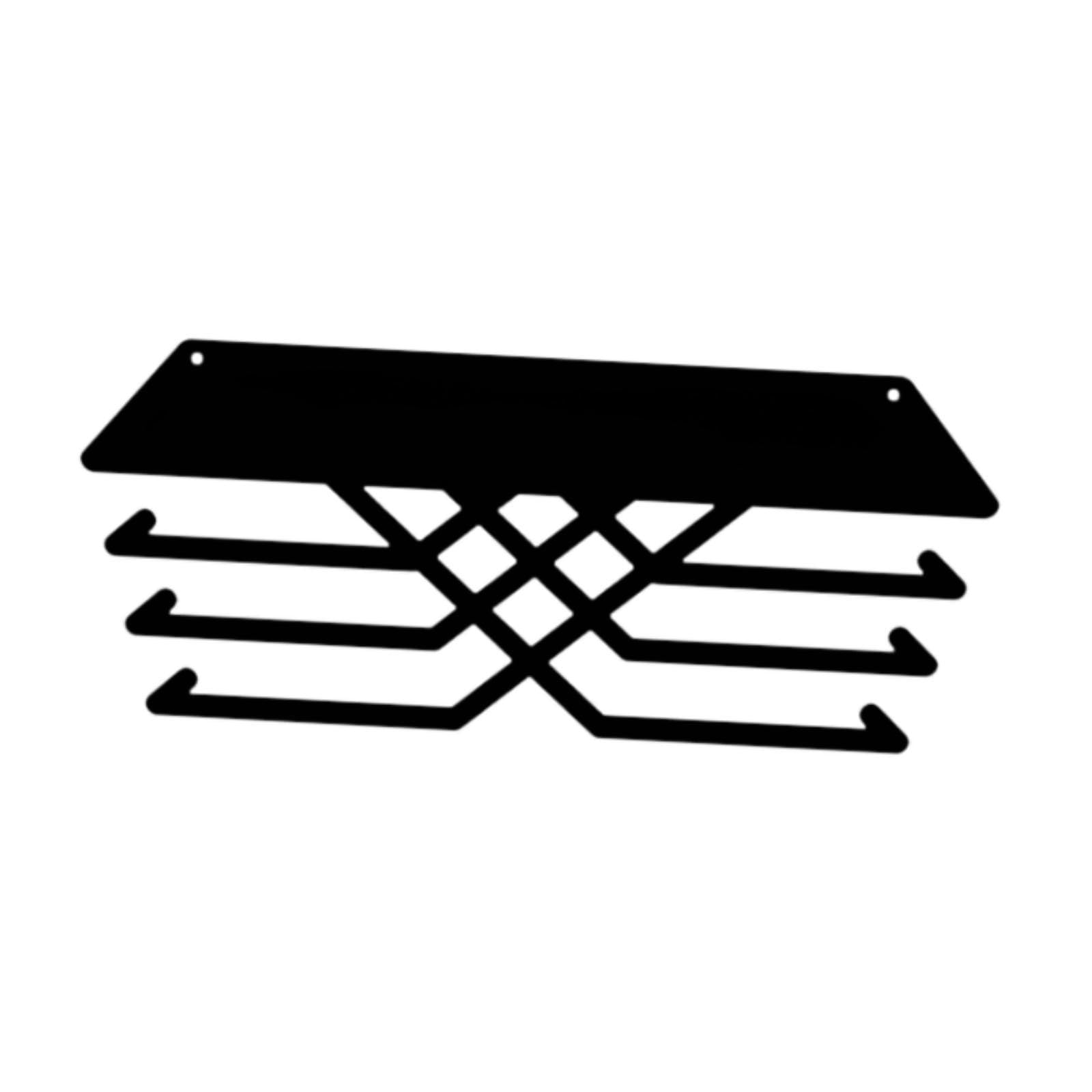 Colaxi Medal Hanger Display Holder Medal Rack Home Decor Modern Storage Sport Awards Holder Wall Organizer for Basketball Gymnastics, Style C