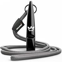 Rudelkönig Hundepfeife für Rückruf - Professionelle Trainingspfeife mit genormter Frequenz und Pfeifenband - Erziehungshilfen für Hunde