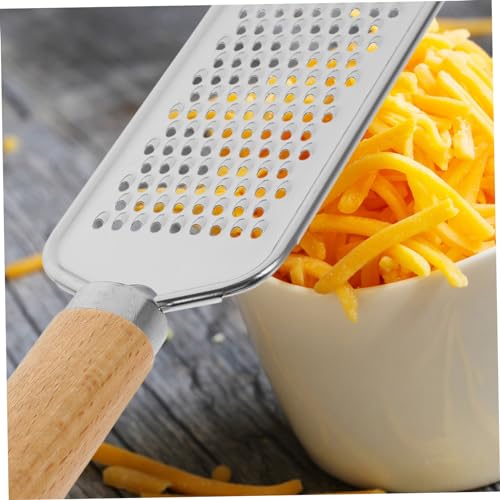 Ralladores para queso con mango de madera, acero inox, 2 pzas miniatura 7