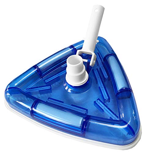 UMARDOO Swimming Pool Vacuum Head, Transparent Triangular Vinyl Swimming Pool Vacuums for Above Ground & Inground Pools