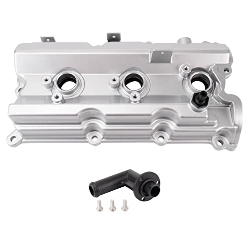 Image of TRQ Right Valve Cover Compatible with 2003-2008 INFINITI FX35 G35 M35 2003-2006 Nissan 350Z