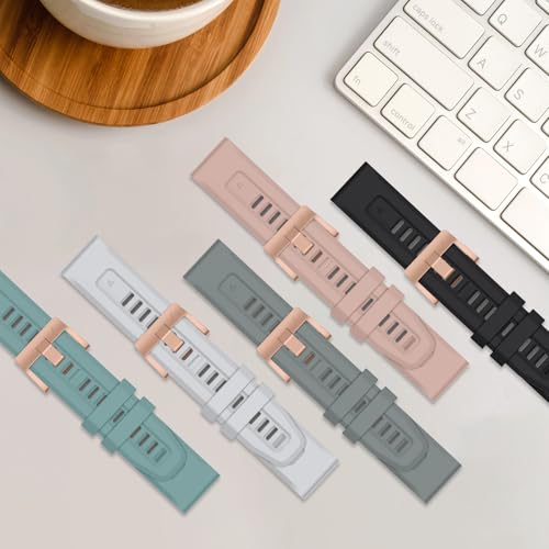 Correa de silicona 20 mm para Garmin Fenix 8 y otros miniatura 6