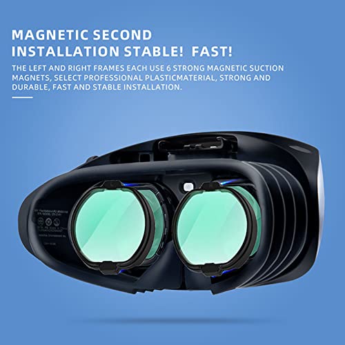Glasses Spacer Protector for VR 2 Glasses Lens Insert Anti-Scratch Ring Magnetic Glasses Bumper Protect Myopia Glasses from Scratching With Lens Protector Cover Fit for VR2 by Generic - Image 5