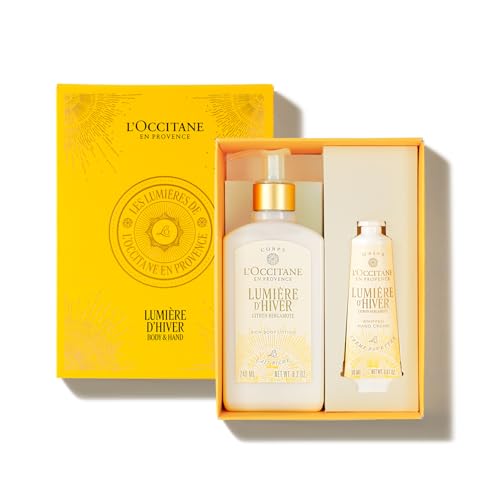 【2025年ホリデー】ロクシタン(L'OCCITANE) ルミエール ディヴェール ボディ&ハンド (ボディローション&ハンドクリーム)ギフトセット クリスマス 誕生日 プレゼント ギフト 女性 男性 人気 ホリデー コフレ