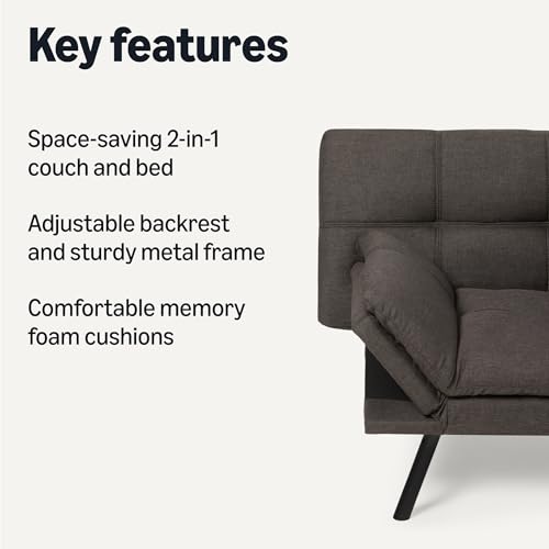 Amazon Basics Futon Sofa Bed thumbnail 3