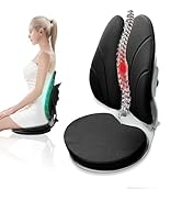Gel Wheelchair Seat Cushion for Back and Coccyx Pain Relief (Blue)
| Ergonomic Chair Cushion with Anti-Slip Cover for S 41n1Dj7gkKL. AC SR166,182