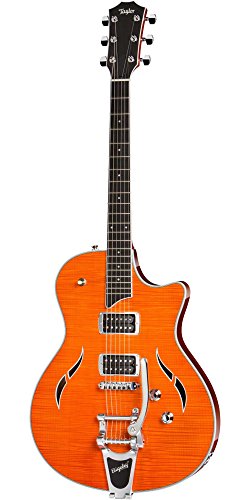 Taylor Guitars Jb-T3 Semi Hollow Electric Guitar, Orange #TOP1