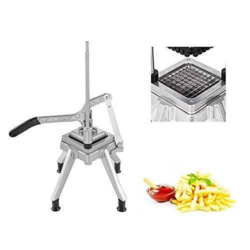 CreatMe Commercial Vegetable Dicer Stainless Steel Quick Slicer Machine with 1/4" Blade Easy