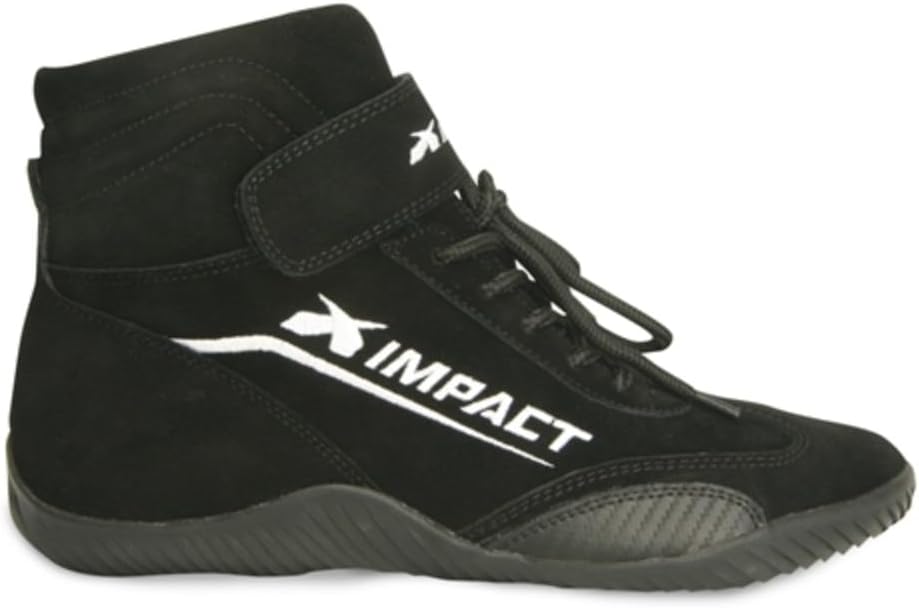 Impact Racing Mens Shoe (Axis SFI 3.3/5) (Black,8), 1 Pack - Image 2