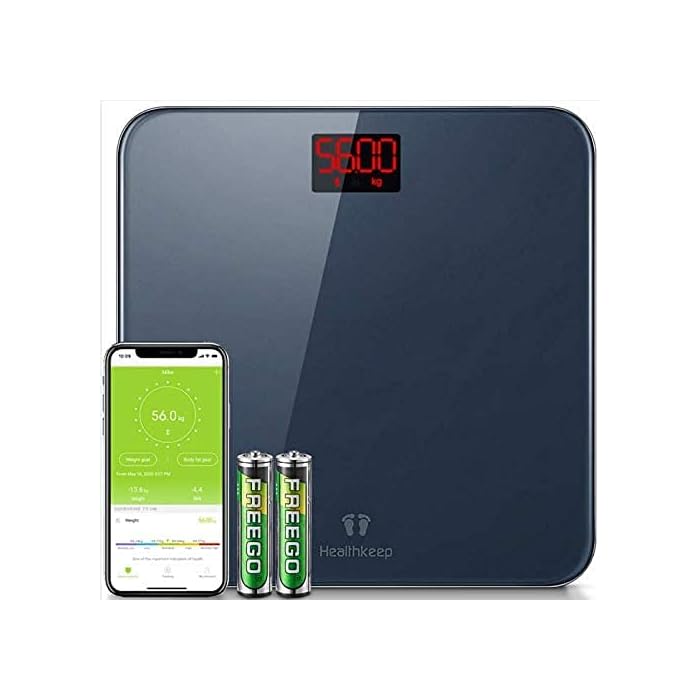 Buy HEALTHKEEP Scales for Body Weight, Bathroom Weighing Scale for Body