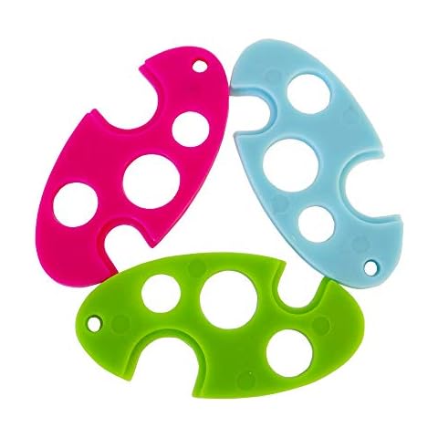 GreatforU Essential Oil Bottle Opener, 3 Pack Oils Key Tool Easily Removes & Replaces Roller Balls on Bottles, Universal Cap Remover Accessory for Roll-on Sample Drams, Orifice Reducers & Tops Removal Cover