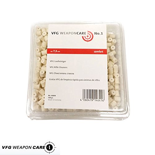 VFG Feltrini forati per Carabina Cal. 7,5mm (500 Pezzi)