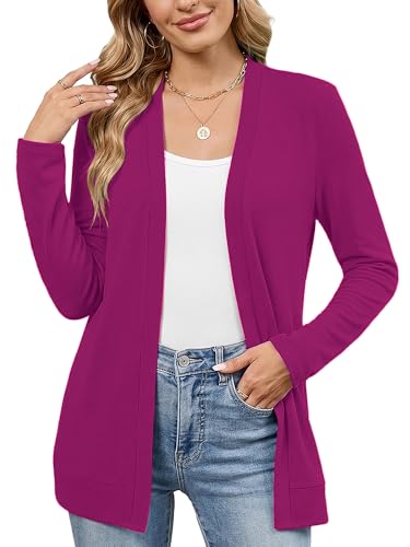 Image of Heymoments Cardigan for Women Long Sleeve Lightweight Sweaters