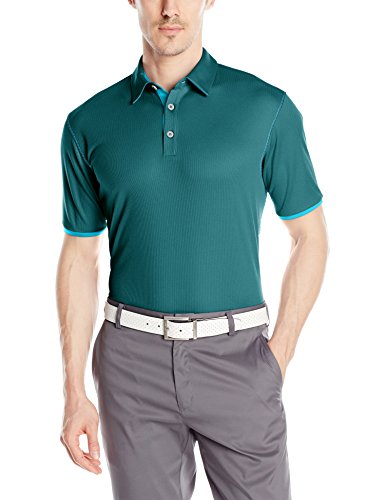 Polo Adidas Golf Climacool vert turquoise pour vos parcours d'été ensoleillés