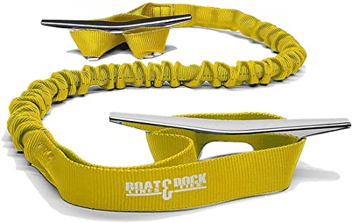 Boat Lines & Dock Ties Boat Dock Tie Bungee, 2-9 inch Loop Pack of 2