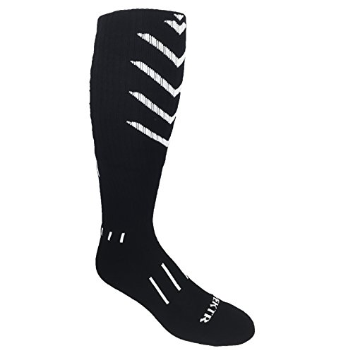 Ultimate VEKTR Black and White Premium Fitness Socks