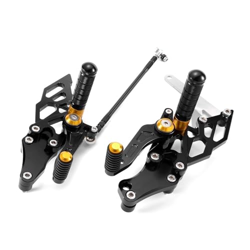 Repose-pieds arrière moto en alliage robuste pour YZFR15 V3 2017-2020