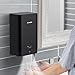 AIKE ADA Compliant Hand Dryer Surface Mount Hard Wired Design, 110V Black Model AK2822