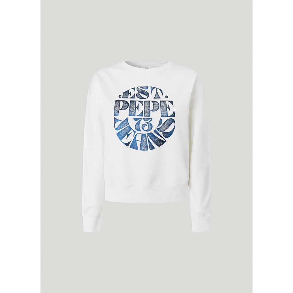 PEPE JEANS LSS_Sabina LS IP White Ladies L
