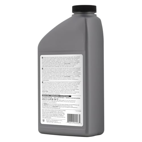 Aceite de motor sintético 5W-40 MOTIVITY 6 botellas 1 cuarto miniatura 3