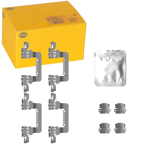 Garniture de frein à disque HELLA 8DZ355207-271 kit accessoires pour entretien auto