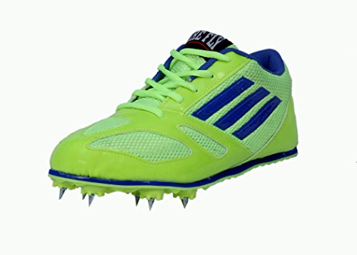 Image of CW Firefly Athletic Running Bolt Green Spikes Tracking Hiking Walking Men's Light Weight Shoes