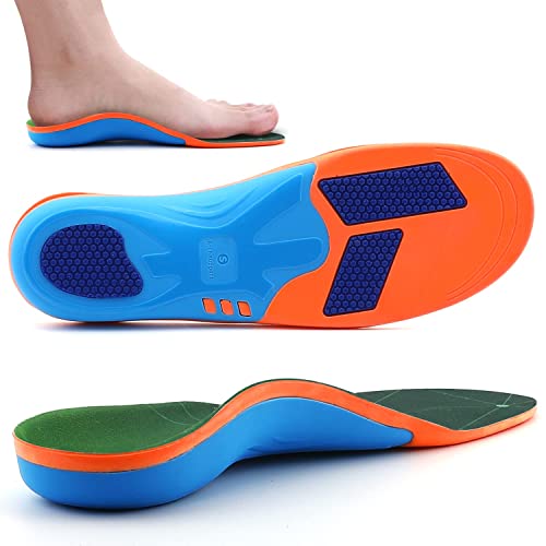 VALSOLE Gel Running Insoles for Flat Feet